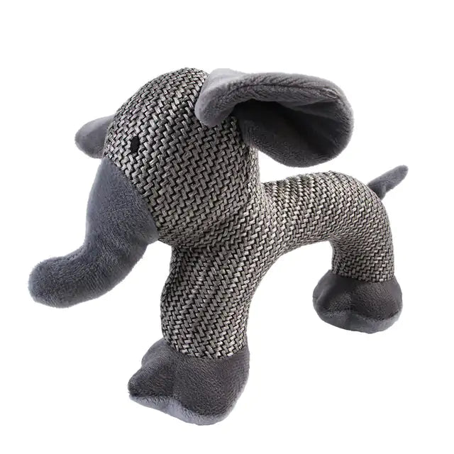 Animal Bite Resistant Squeaky Pet Dog Toy Elephant S sold by Poopy and Poops General Pet Store poppyandpoops.ca