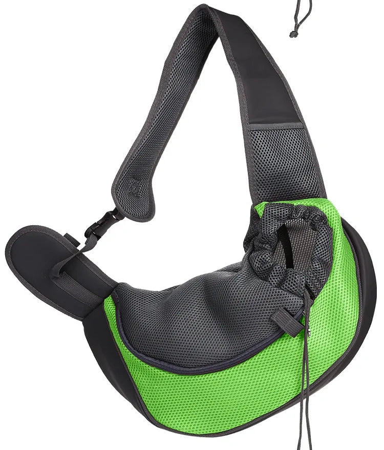 Breathable Dog Travel Handbag Carrier Green Small sold by Poopy and Poops General Pet Store poppyandpoops.ca