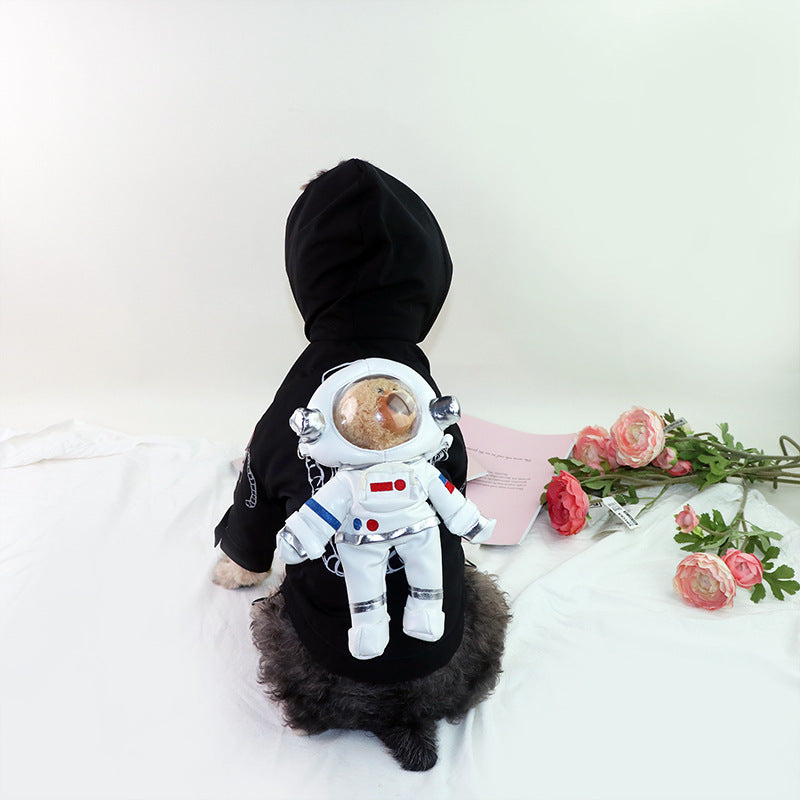 Teddy Clothes Space Suit Moon Landing Padded Jacket Thickened