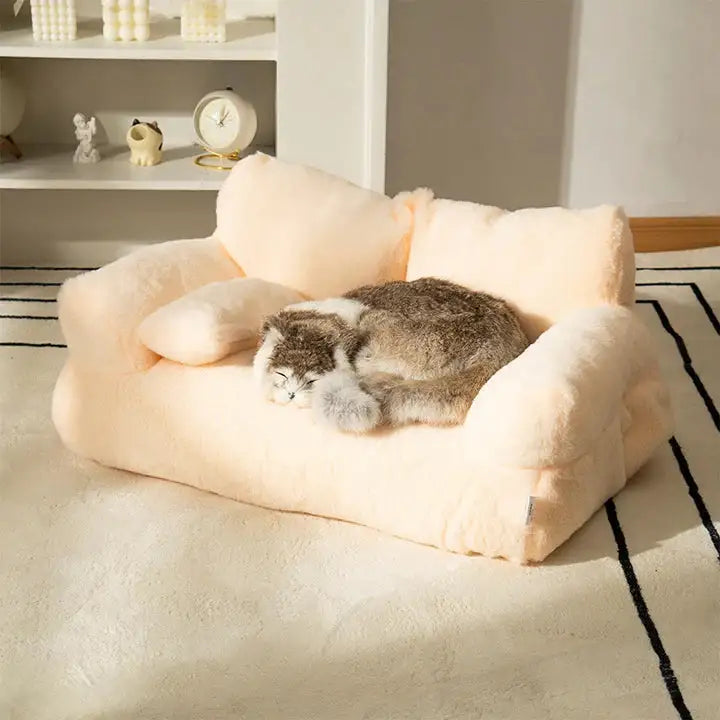 Luxury Soft Pet Dog Sofa Bed sold by Poopy and Poops General Pet Store poppyandpoops.ca