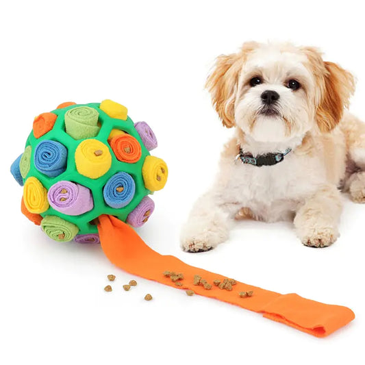 Dog Sniffing Ball Training Toy sold by Poopy and Poops General Pet Store poppyandpoops.ca