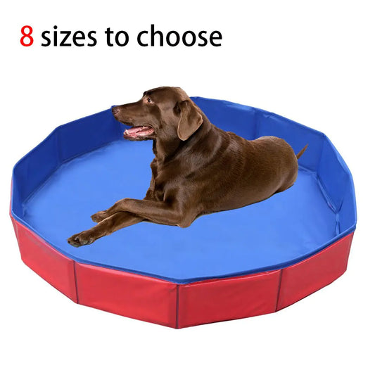 Foldable Summer Cooling Bathing Pool sold by Poopy and Poops General Pet Store poppyandpoops.ca