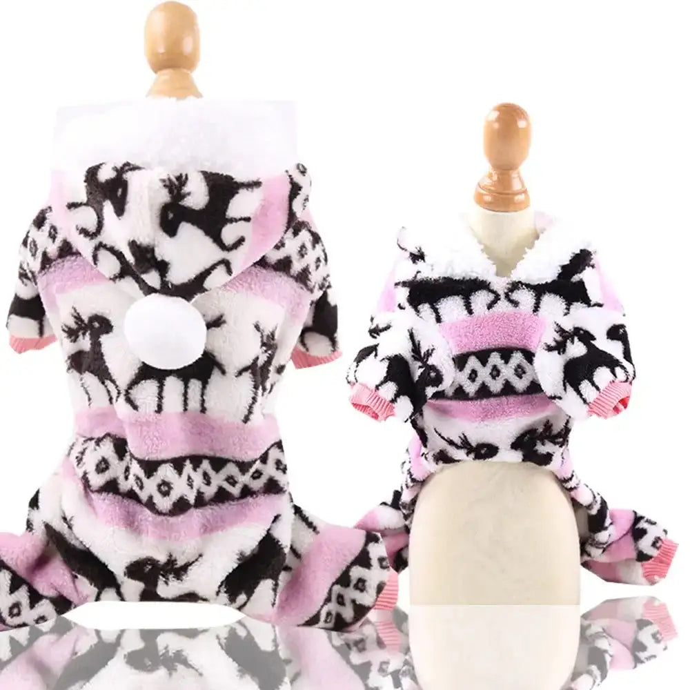 Ultra-Soft Fleece Dog Pajamas sold by Poopy and Poops General Pet Store poppyandpoops.ca