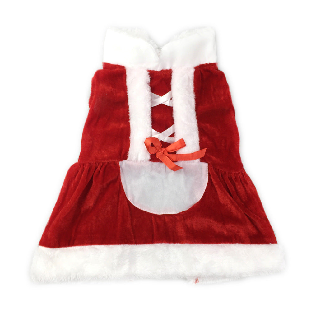 Mr. and Misses Santa Clause Christmas Costume Coat and Dress