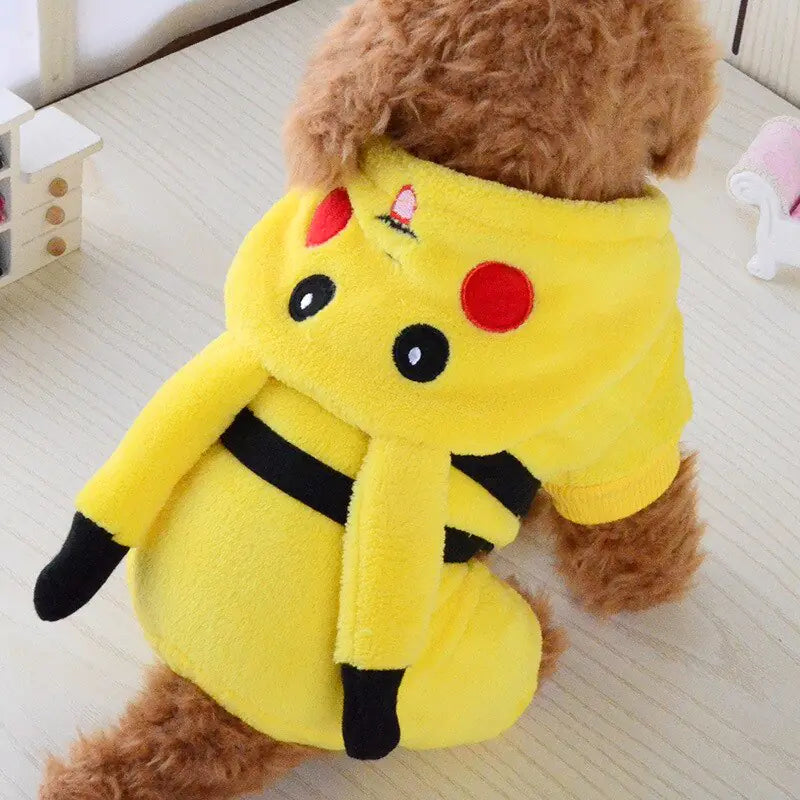 Pikachu Pet Costume sold by Poopy and Poops General Pet Store poppyandpoops.ca