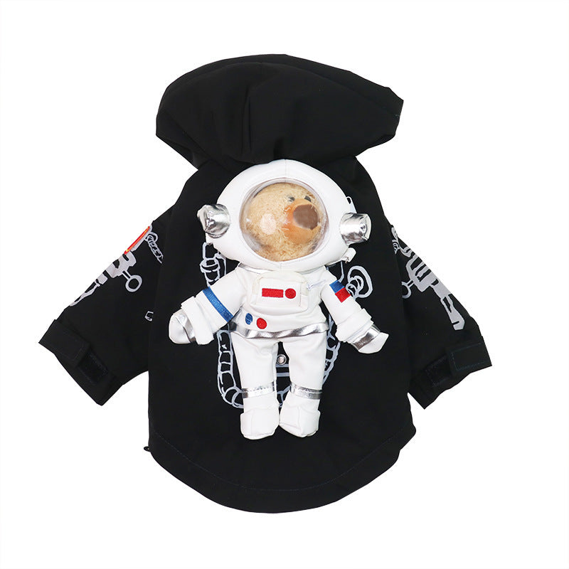 Teddy Clothes Space Suit Moon Landing Padded Jacket Thickened