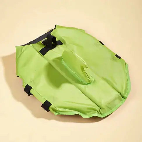 Shark Dog Life Vest Green sold by Poopy and Poops General Pet Store poppyandpoops.ca