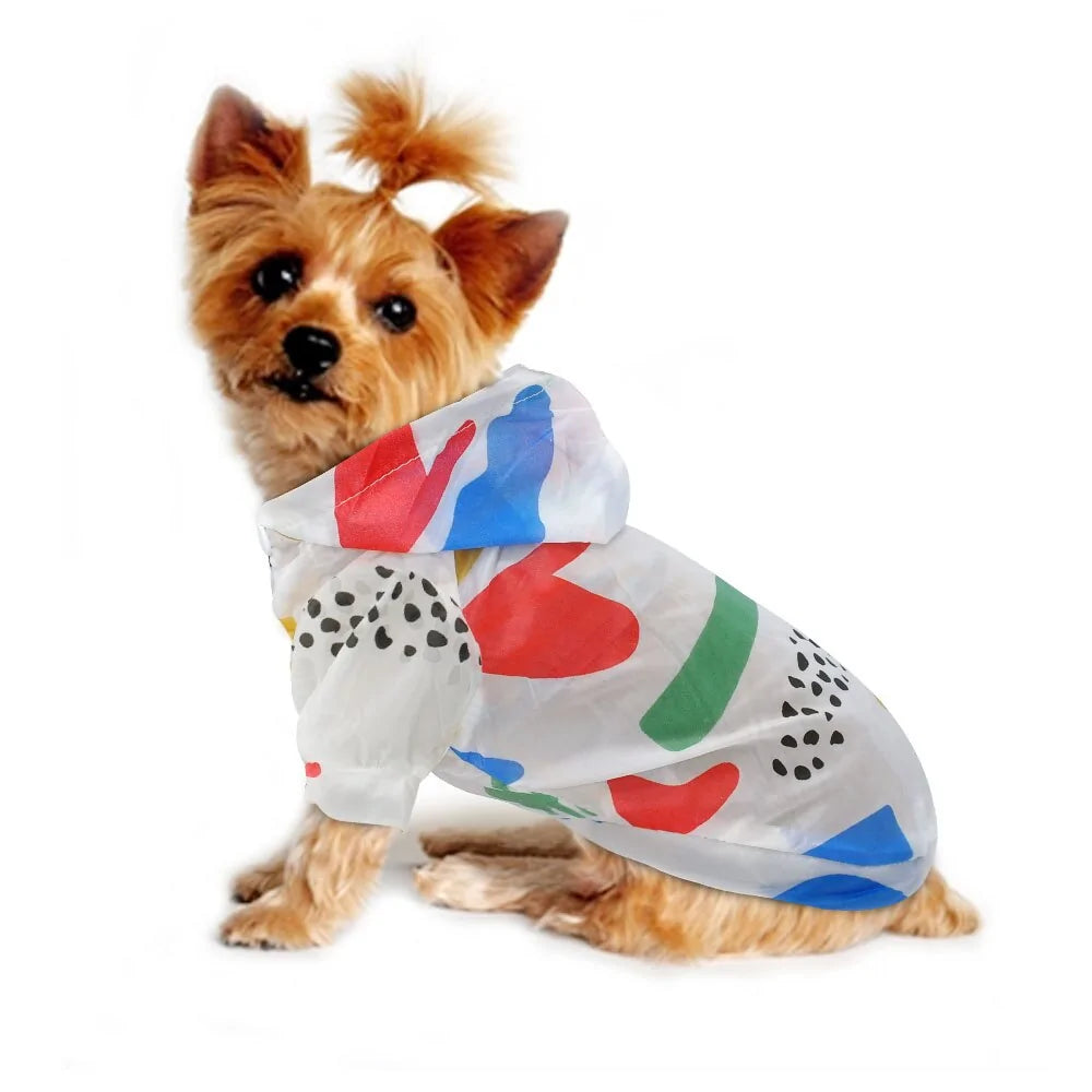 Dog Hooded Sun Protection Hoodie sold by Poopy and Poops General Pet Store poppyandpoops.ca