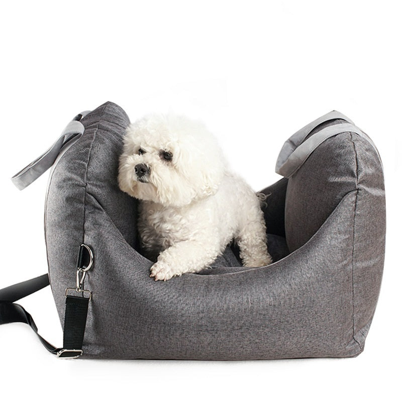 Detachable And Washable Portable Car Seat Plush Four Seasons Pet Carrier