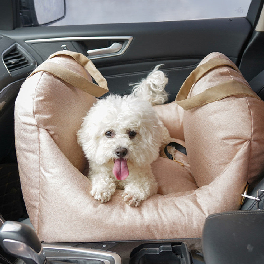 Detachable And Washable Portable Car Seat Plush Four Seasons Pet Carrier