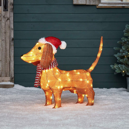 Dachshund Sausage Dog Outdoor Garden Lawn ornament