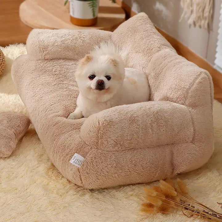 Luxury Soft Pet Dog Sofa Bed sold by Poopy and Poops General Pet Store poppyandpoops.ca