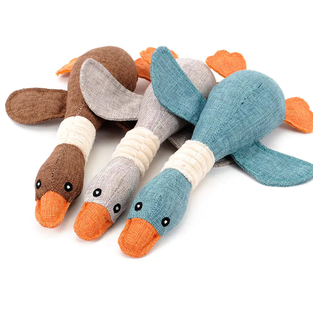 Dog Duck Toy sold by Poopy and Poops General Pet Store poppyandpoops.ca