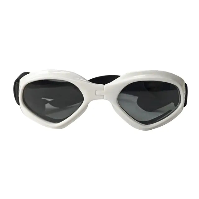 Dog Sunglasses White sold by Poopy and Poops General Pet Store poppyandpoops.ca