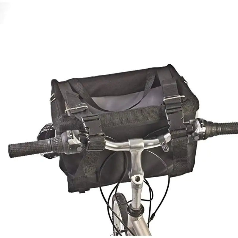 Dog Bicycle Basket Carrier sold by Poopy and Poops General Pet Store poppyandpoops.ca