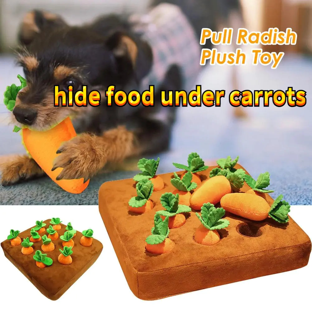 Hide and Seek Plush Pet Chew Toy sold by Poopy and Poops General Pet Store poppyandpoops.ca