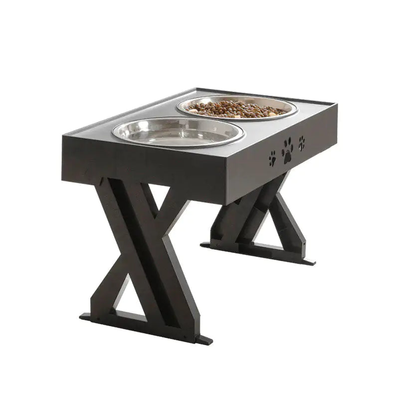 Adjustable Dog feeder Bowl Table set sold by Poopy and Poops General Pet Store poppyandpoops.ca