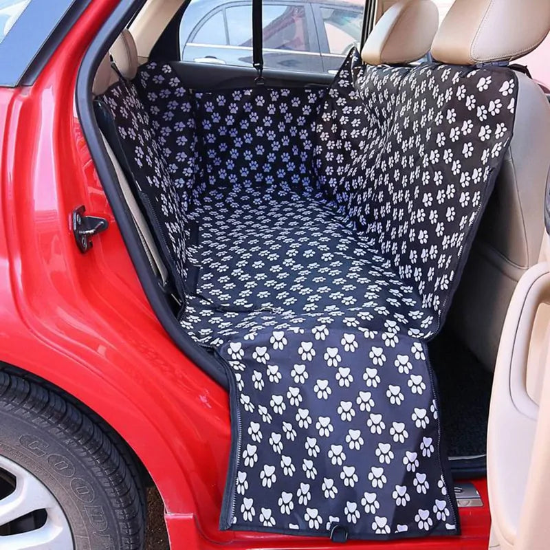 Oxford Fabric Car Pet Dog Seat Cover sold by Poopy and Poops General Pet Store poppyandpoops.ca