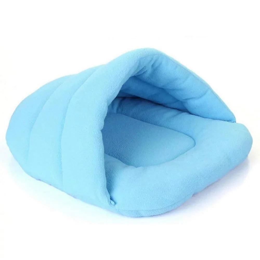 Warm Fleece Dog Beds Sky Blue sold by Poopy and Poops General Pet Store poppyandpoops.ca