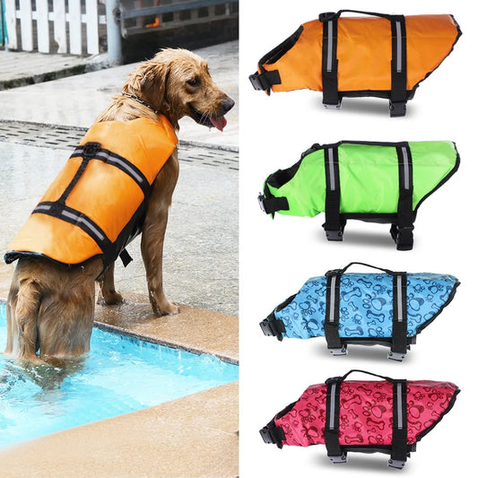 Dog Life Jacket Safety Vest sold by Poopy and Poops General Pet Store poppyandpoops.ca