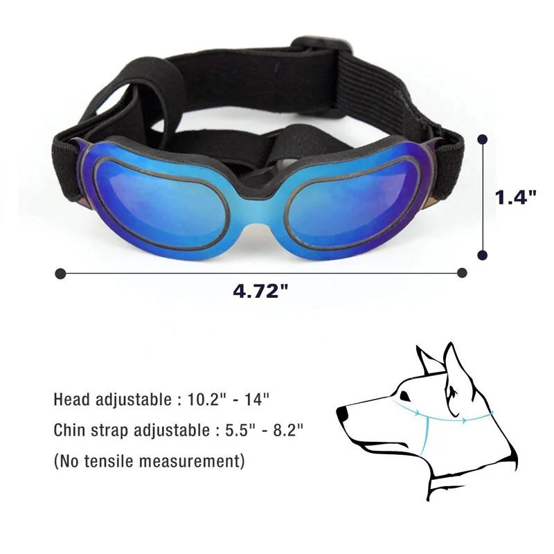 UV Protection Dog Sunglasses sold by Poopy and Poops General Pet Store poppyandpoops.ca