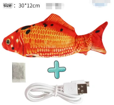 Electronic Flapping Fish Pet Cat-Dog Toy sold by Poopy and Poops General Pet Store poppyandpoops.ca