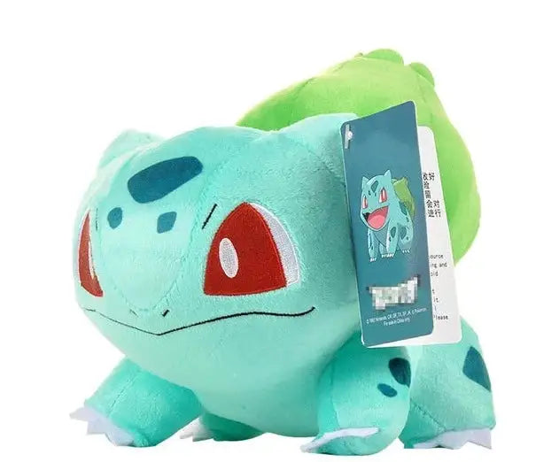 Pokemon Plush Dog Toys Green Bulbasaur sold by Poopy and Poops General Pet Store poppyandpoops.ca