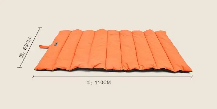 Waterproof Bite Resistant dog Mat Orange 110 x 68 CM sold by Poopy and Poops General Pet Store poppyandpoops.ca