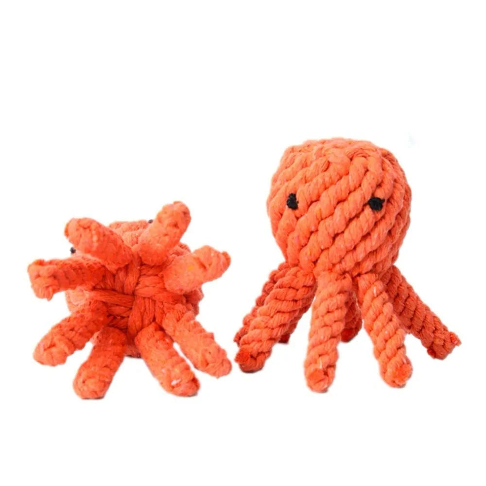 Animal Design Rope Dog Toys sold by Poopy and Poops General Pet Store poppyandpoops.ca