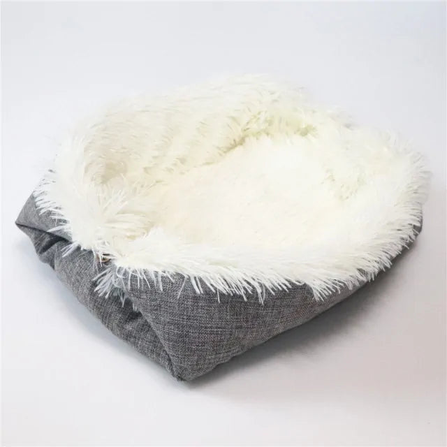 Pet Dog Warming Bed White 61 x 51 CM sold by Poopy and Poops General Pet Store poppyandpoops.ca