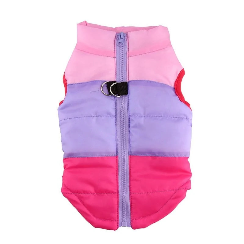 Winter Dog Coat Jacket Lilac sold by Poopy and Poops General Pet Store poppyandpoops.ca