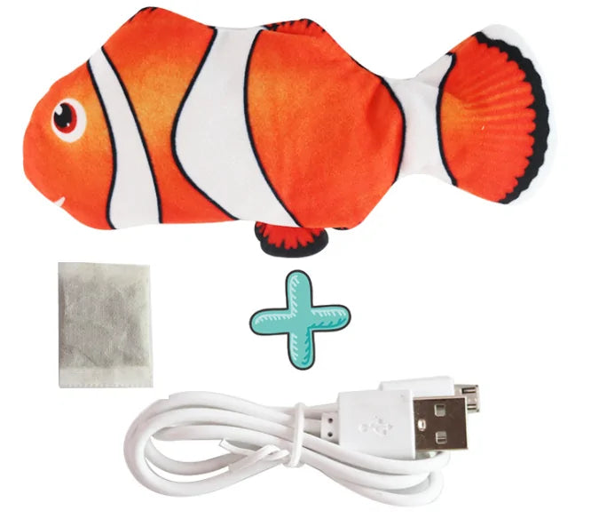 Electronic Flapping Fish Pet Cat-Dog Toy Style 5 30Cm sold by Poopy and Poops General Pet Store poppyandpoops.ca