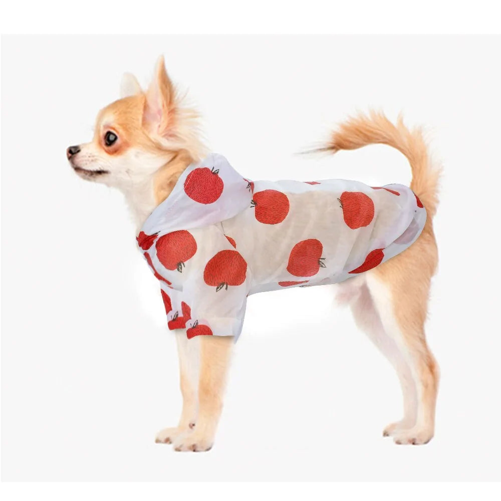 Dog Hooded Sun Protection Hoodie sold by Poopy and Poops General Pet Store poppyandpoops.ca