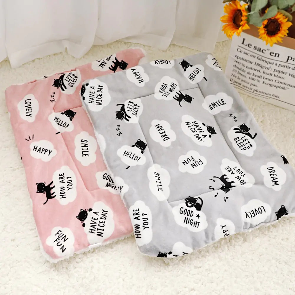 Soft Dog Blanket Mat sold by Poopy and Poops General Pet Store poppyandpoops.ca