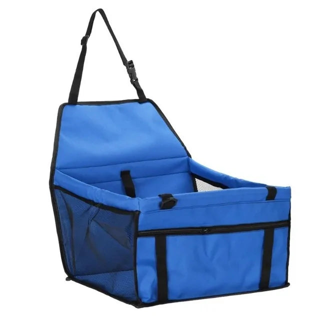 Folding Pet Dog Carrier Pad Blue sold by Poopy and Poops General Pet Store poppyandpoops.ca