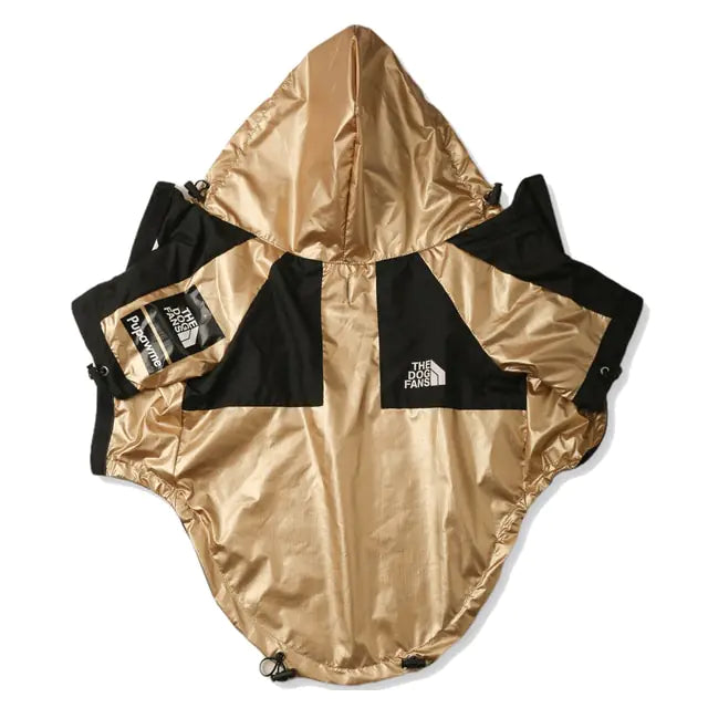 The Modern Paws Dog Coat Gold 5XL sold by Poopy and Poops General Pet Store poppyandpoops.ca