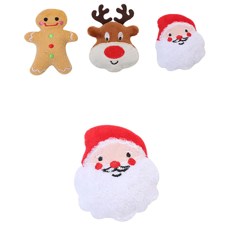 Pet Christmas Plush Dog Toy sold by Poopy and Poops General Pet Store poppyandpoops.ca