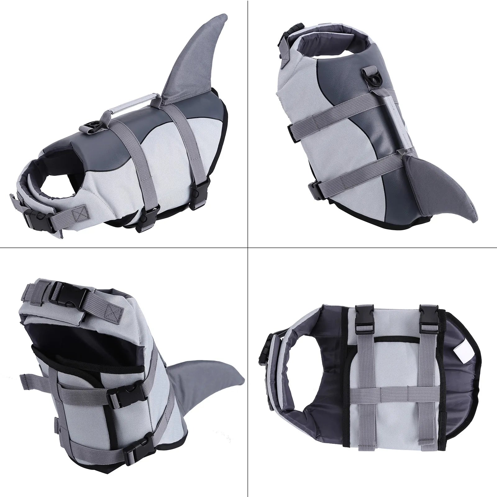 Adjustable Shark Vests For Dog sold by Poopy and Poops General Pet Store poppyandpoops.ca